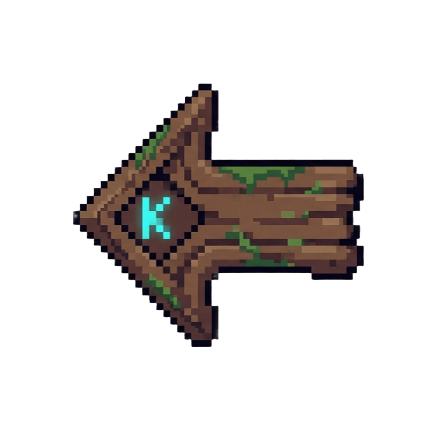 uma seta apontando para o lago esquerdo(anterior)